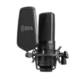 BOYA BY-M1000 Large-Diaphragm Multi-Pattern Professional Condenser Studio Microphone