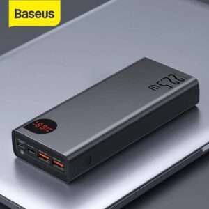 Baseus Adaman 22.5w 20000Mah Quick Charge Power Bank With Digital Display
