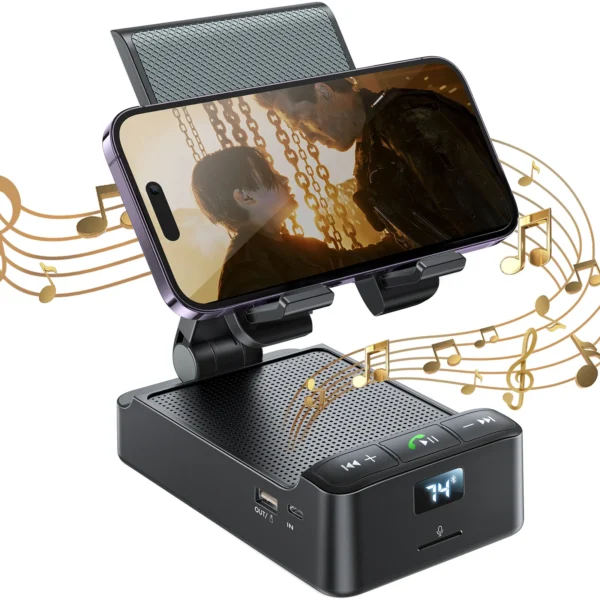 Joyroom JR-MH01 Wireless Speaker With Phone Holder (Black)