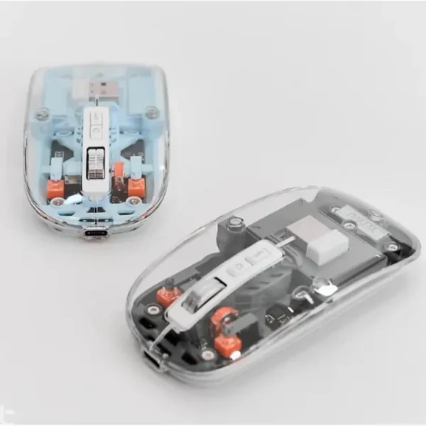 WiWU Transparent Crystal 2.4G Magnetic Wireless Mouse - Image 2