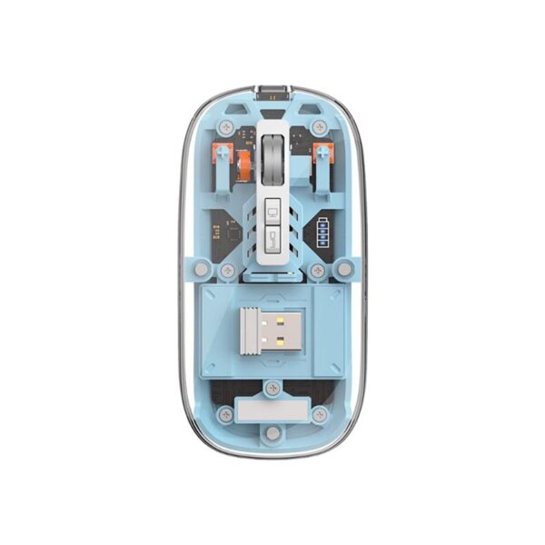WiWU Transparent Crystal 2.4G Magnetic Wireless Mouse - Image 3