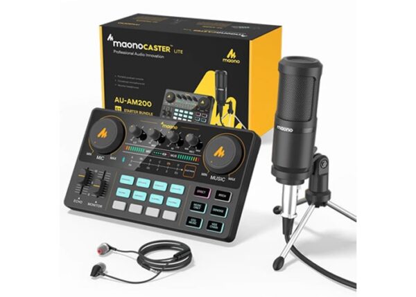 Maono MAONOCASTER Lite AU-AM200-S1 Professional Studio Starter Bundle - Image 2