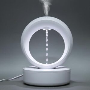 Desktop Ring Anti-Gravity Humidifier Water Drop Anti-Gravity Humidifier Smart Electric Aroma Diffusers