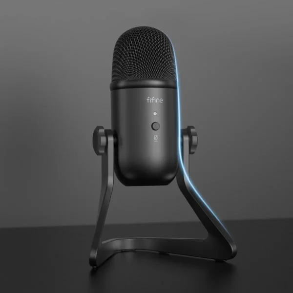FIFINE K678 USB Podcast Microphone for Recording Streaming, Condenser Computer Gaming Mic for PC Mac PS4 - Image 2
