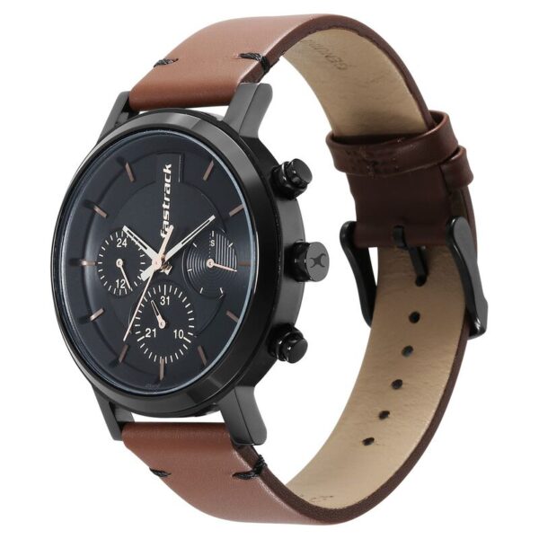 Fastrack 3287NL01 Tick Tock Quartz Multifunction Men’s Watch - Image 2