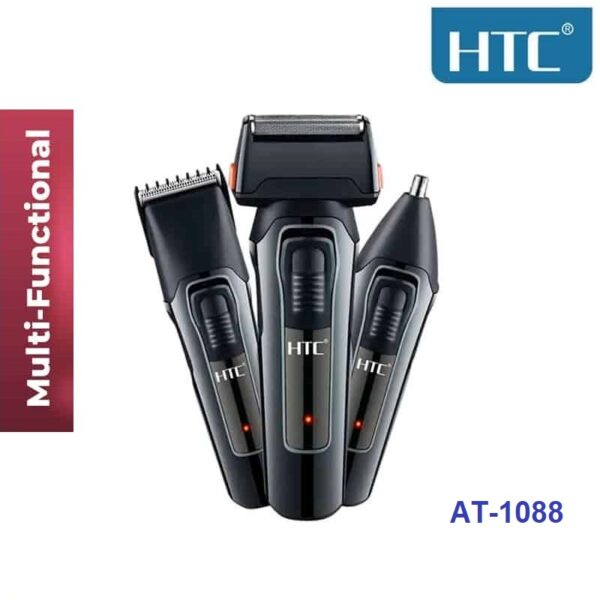 HTC AT-1088 Cordless Nose And Ear Hair Rechargeable Trimmer