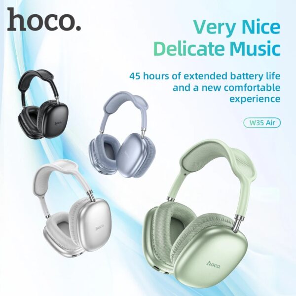 Hoco W35 Air Wireless Headphone Price in Bangladesh - Image 2
