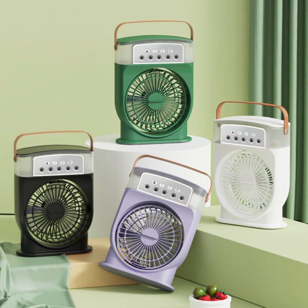 Stay Cool Anywhere With Rechargeable Mini Portable Cooling Fan