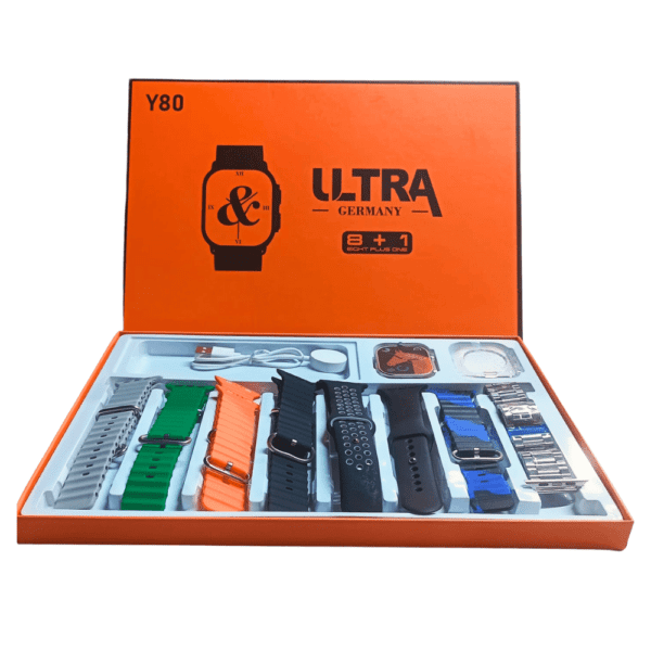 Y80 Ultra Smartwatch with 8 Strap Price in Bangladesh - Image 2