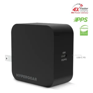 HyperGear SpeedBoost 45W USB-C PD Wall Charger
