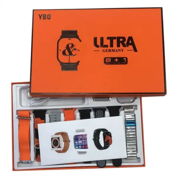 Y80 Ultra Smartwatch with 8 Strap Price in Bangladesh - Image 6