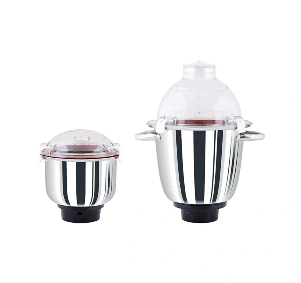 Jaipan Hotel King 1000W Mixer Grinder (White) With 2 Jars - Image 2