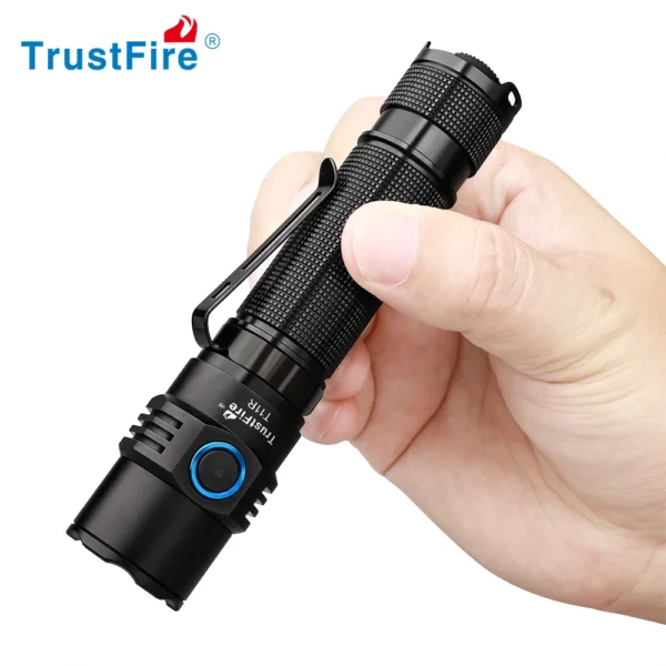 TrustFire T11R Led Tactical Rechargeable Flashlight,1800 Lumen High Lumens Flashlights Ip68 Waterproof - Image 2