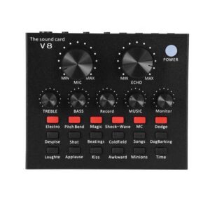 Buy V8 Sound Card - USB Audio Interface Price in bd