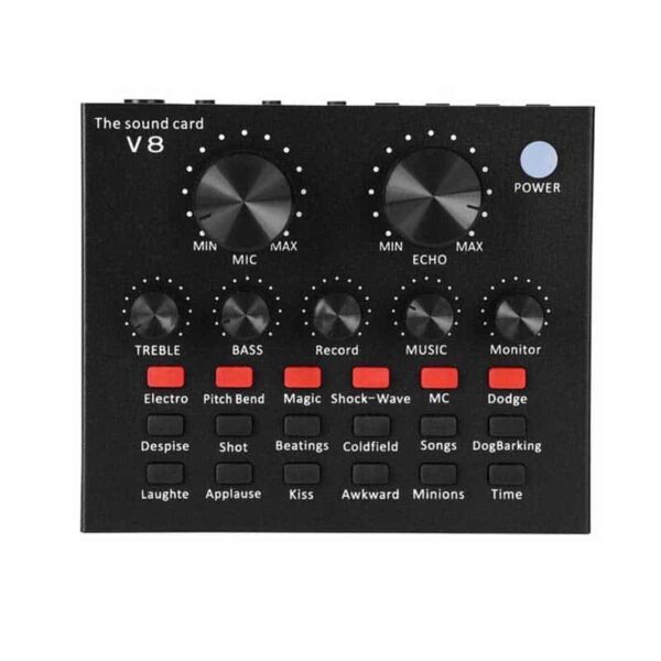 Buy V8 Sound Card - USB Audio Interface Price in bd
