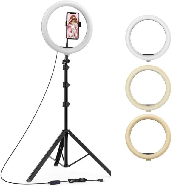 10 Inches Ring Light With Stand for Smartphone - Image 2