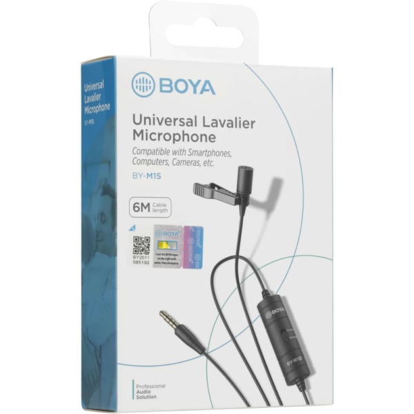 BOYA BY-M1S Universal Lavalier Microphone - Image 5