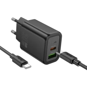 Hoco N63 PD QC3.0 30W Dual Fast Charging Wall Charger