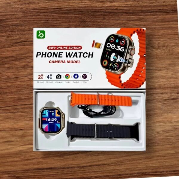 BW9 4G SIM Card Camera Smartwatch