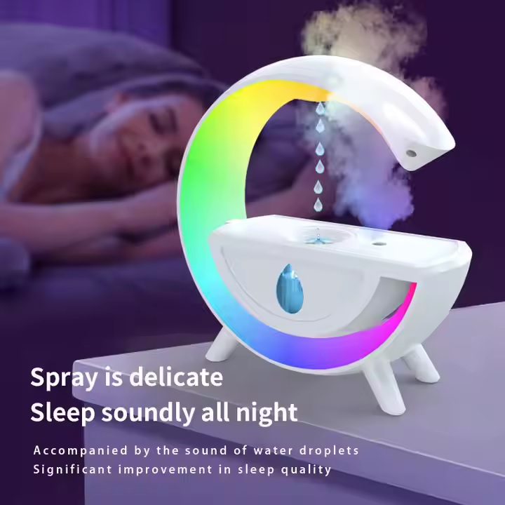 G Shape Anti-Gravity Humidifier & Speaker