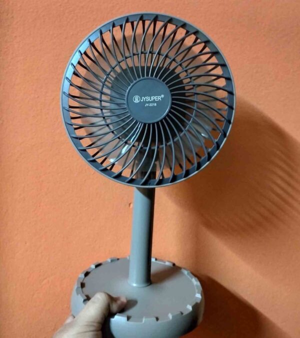 Jysuper JY-2218 Rechargeable Mini Moving Fan