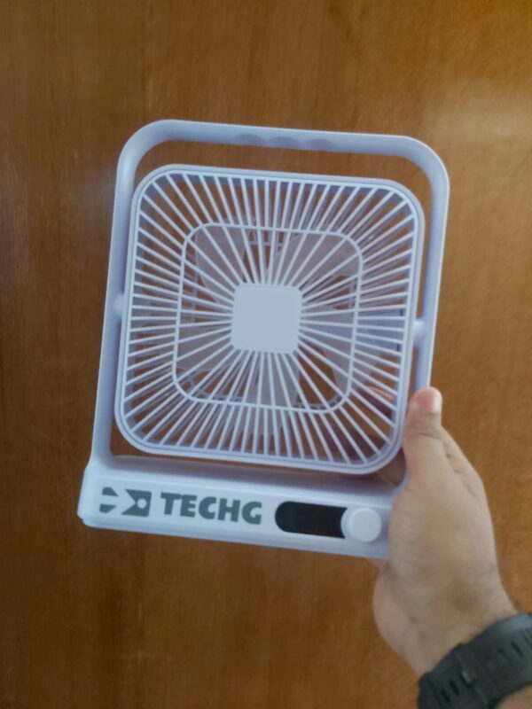 Tech-G 120 Gear Portable Desk Fan (6000mah) - Image 2