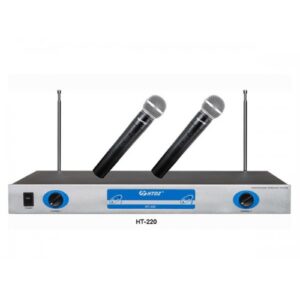 HTDZ HT-220 Dual VHF Wireless Microphone Set