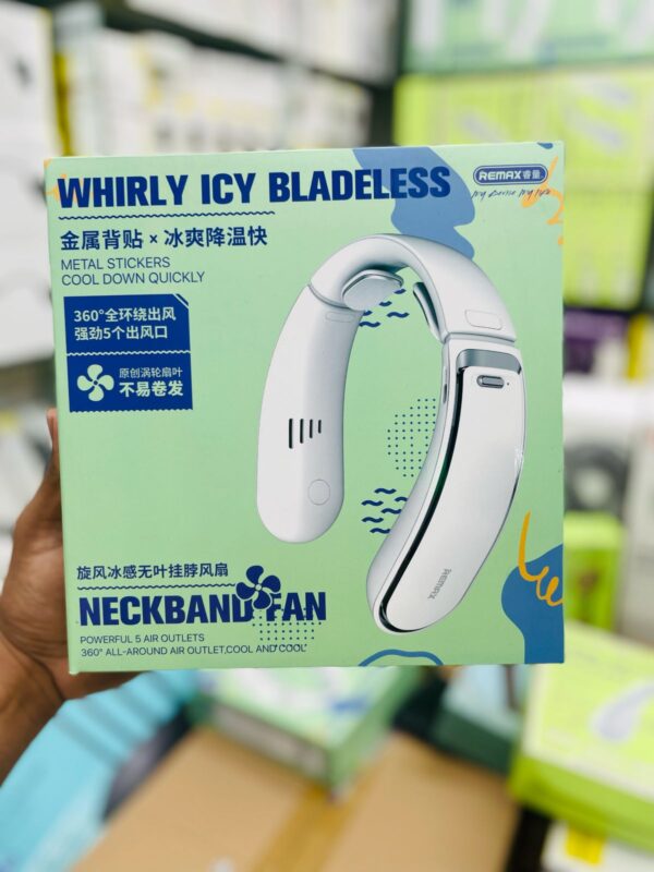 Remax F20 Whirly Series Icy Bladeless Neckband