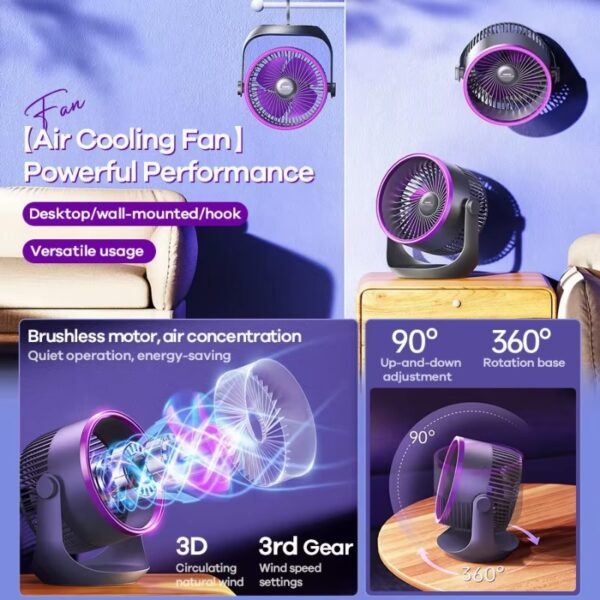 Remax F27 Fonzyr Series Circulation Desktop Fan