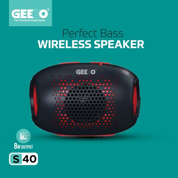 GEEOO S40 Perfect Bass Wireless Speaker
