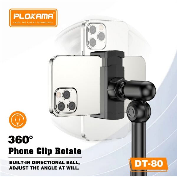 Plokama DT-80 Phone Holder – Black - Image 2