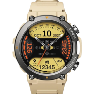 Zeblaze Vibe 7 Voice Calling Smart Watch-Black-Khaki